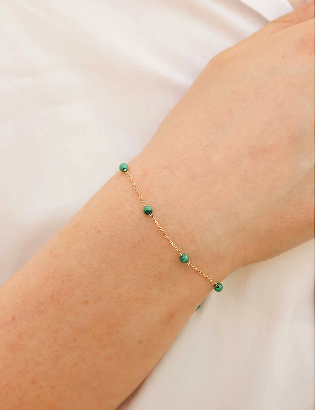 Boba Matcha 18ct Yellow-gold And Malachite Bracelet 4 Boba Matcha 18ct Yellow-gold And Malachite Bracelet - Image 2